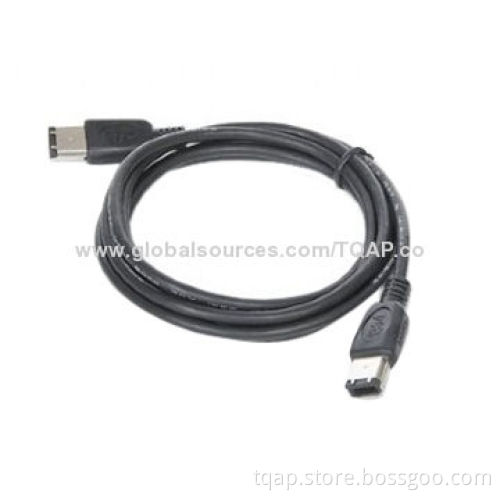 FireWire IEEE 1394 cable, 6P/6P, 10ft length